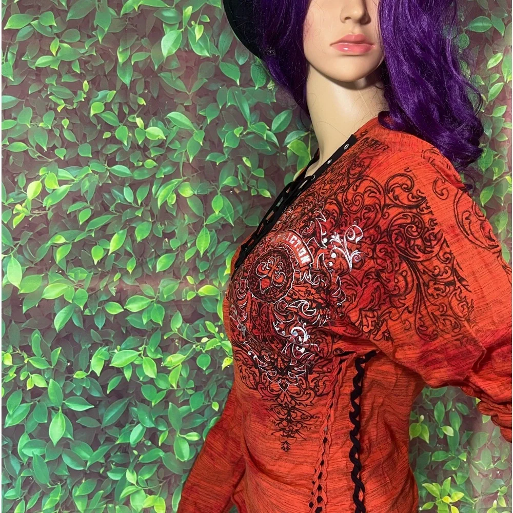 Affliction Women’s T-Shirt - Picture 4 of 16